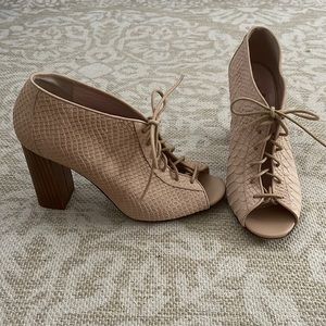 Kate Spade Inella Lace Up Booties